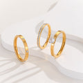 Minimalist Gold Rings